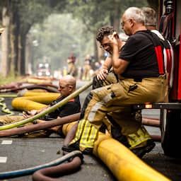 Brandweer Limburg wil brand aan bosrand stoppen, noodverordening van kracht