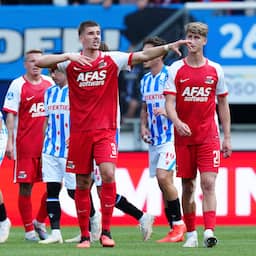 Live Eredivisie | AZ houdt ongeslagen status, doelman Koeman scoort twee keer