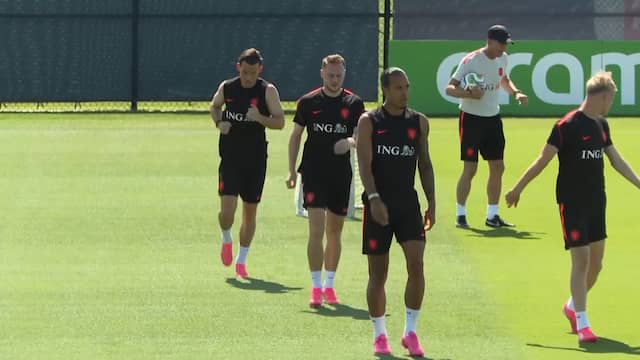 Oranje traint in volle zon in aanloop naar WK-duel met Zweden