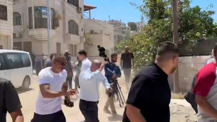 Israël beschiet diplomaten op Westelijke Jordaanoever