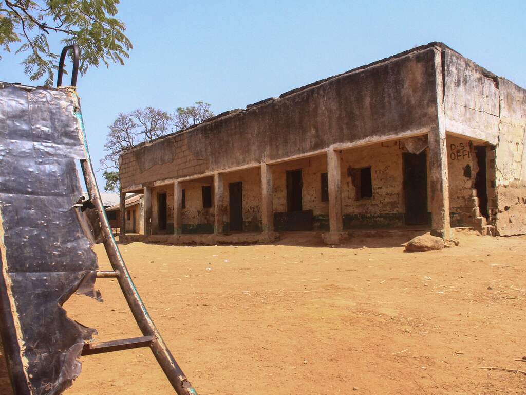 Een van de scholen van de ontvoerde kinderen