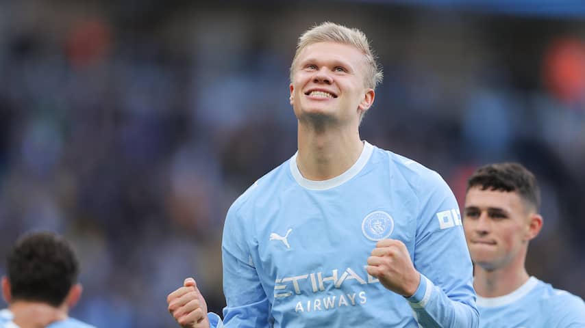 City behoudt perfecte score dankzij Haaland, Liverpool komt achterstand te boven