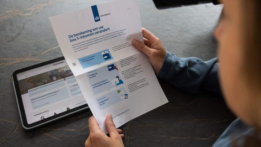 Foto bij Belastingdienst geeft al 1 miljard euro terug voor herstel box 3