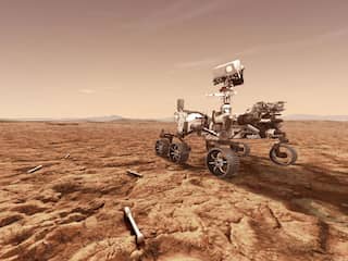 Marsrover van NASA vindt 'sterke aanwijzing' van leven in oude rivierbedding