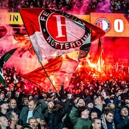 Feyenoord wéér bestraft voor wangedrag: geen fanatieke fans in laatste duel Slot