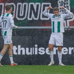 NEC redt punt tegen Groningen na twee goals Brynjólfur Willumsson tegen broer