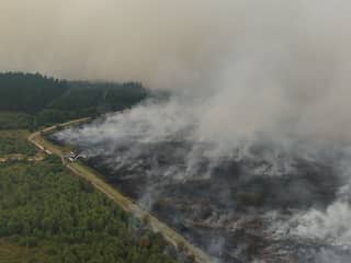 Natuurbrand in België breidt zich uit, Nederlandse helikopters onderweg