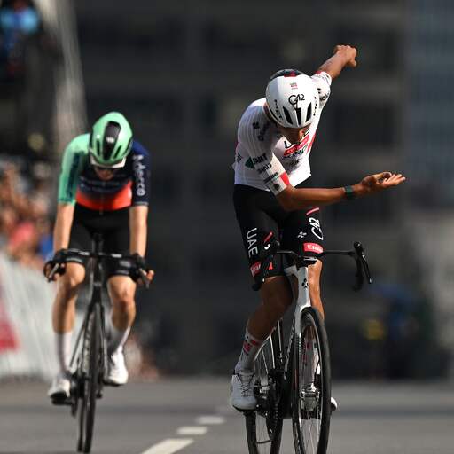 Illustratie bij: Isaac del Toro klopt Paul Seixas in sprint en wint GP Montréal op WK-parcours