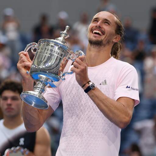 Illustratie bij: Zverev looft zijn moeder na US Open-titel: 'Diabetes heeft mijn leven niet bepaald'