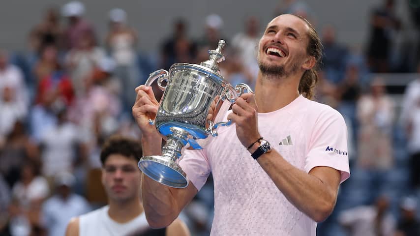 Zverev looft zijn moeder na US Open-titel: 'Diabetes heeft mijn leven niet bepaald'