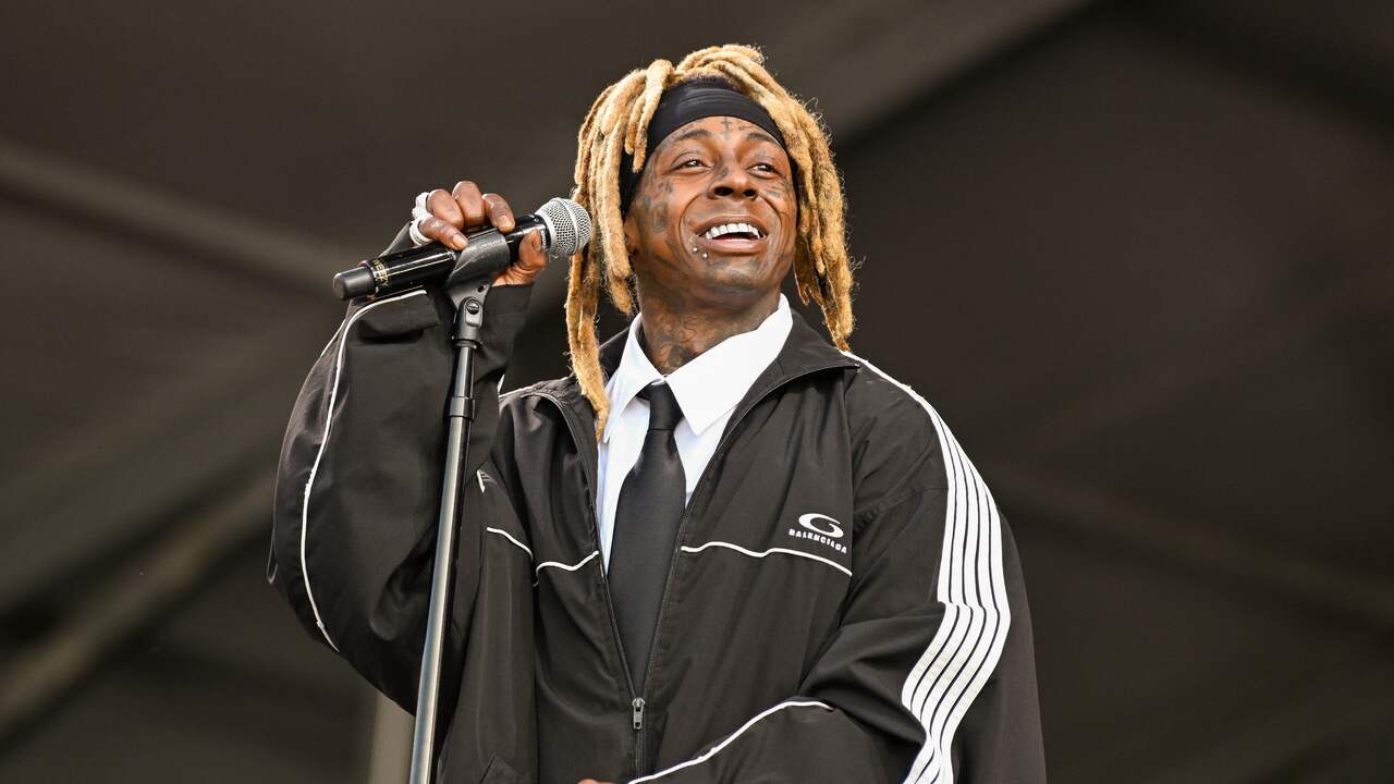 Foto bij Lil Wayne verloofd met influencer Madi Cannon