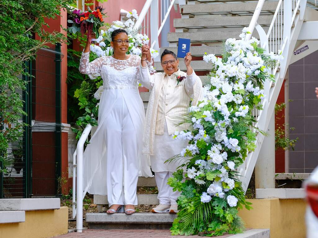 Eerste huwelijk voltrokken tussen mensen van hetzelfde geslacht op Curaçao