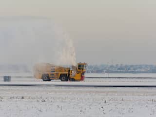 Schiphol sneeuw