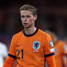 Frenkie de Jong mist duel Oranje met Litouwen vanwege lichte blessure