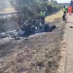 Video | Beelden tonen plaats van dodelijk ongeluk van Diogo Jota