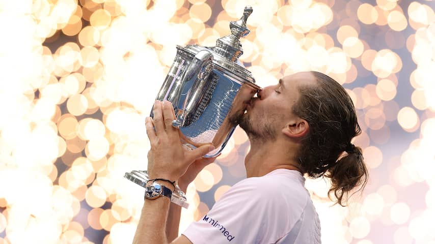 Zverev klopt thuisfavoriet Shelton in US Open-finale met opmerkelijk einde
