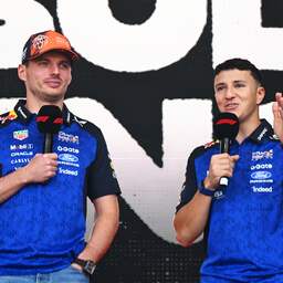 Verstappen heeft Hadjar ook volgend jaar als teamgenoot bij Red Bull Racing