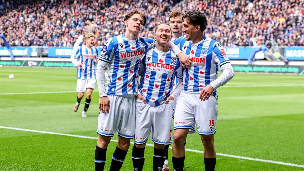 Heerenveen doet keepersblunder snel vergeten en walst over Heracles heen
