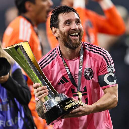 Illustratie bij: Scorende Messi wint 49e prijs in zijn carrière: Inter Miami pakt Campeones Cup