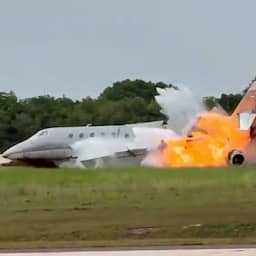 Video | Omstander filmt dodelijke crash privéjet i