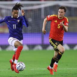 Video | Olise dribbelt halve veld over en plaatst bal in de hoek tegen België
