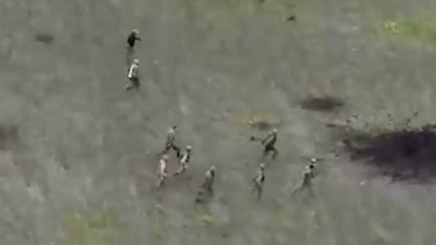 Russen vluchten voor Oekraïens leger bij Bakhmut