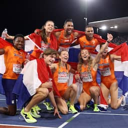 Atletiekicoon Bonevacia krijgt droomafscheid op EK: 'Hebben voor hem gelopen'