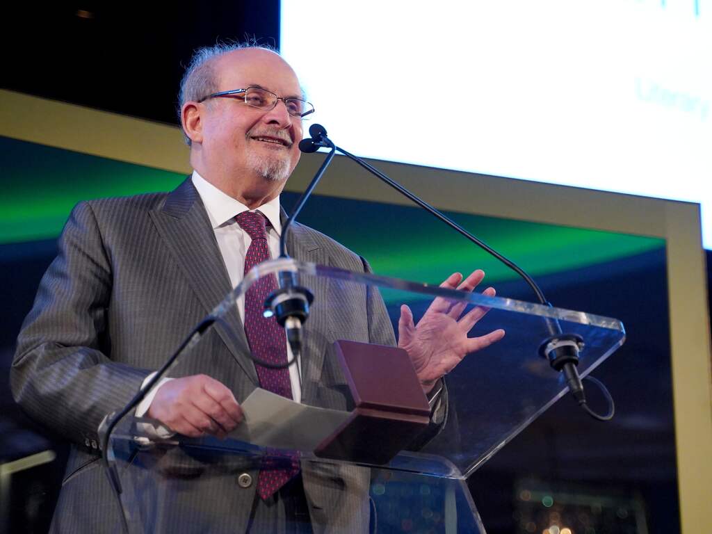Duivelsverzen-auteur Salman Rushdie