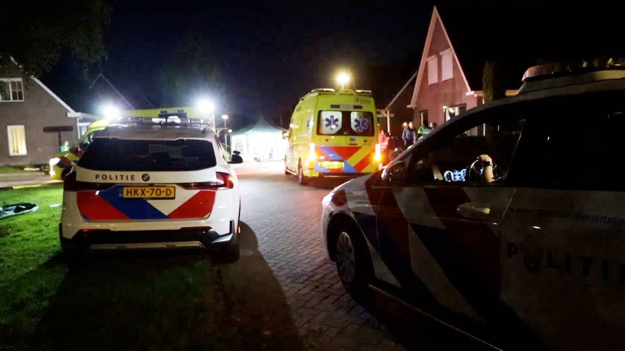 Video | Hulpdiensten massaal aanwezig na steekvlam bij buurtbarbecue in De Wilp