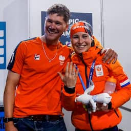 Marijke Groenewoud ten huwelijk gevraagd na olympische titel op massastart