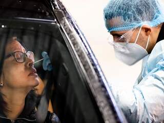 Sommige coronatestlocaties nog altijd dicht vanwege winters weer