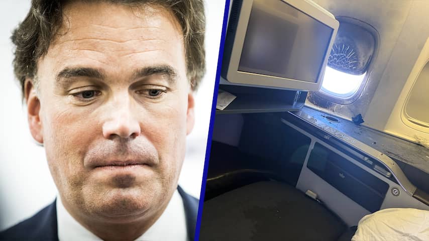 Oud-KLM-directeur Camiel Eurlings ging de fout in met powerbank op KLM-vlucht