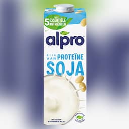 Advies om Alpro Sojadrink niet te drinken vanwege kans op misselijkheid