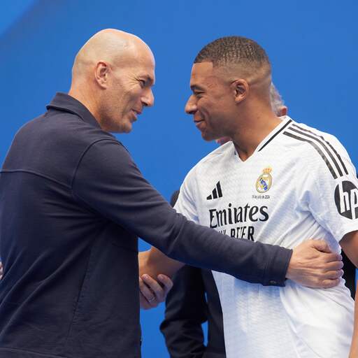 Illustratie bij: Mbappé looft nieuwe bondscoach Zidane: 'Spelen onder hem is iets uit een film'