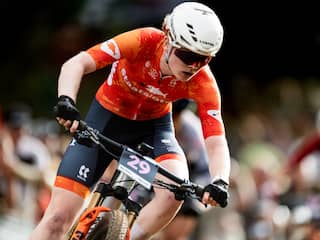Pieterse achtste in sprintrace WK mountainbike: 'Reed achteruit in tweede deel'