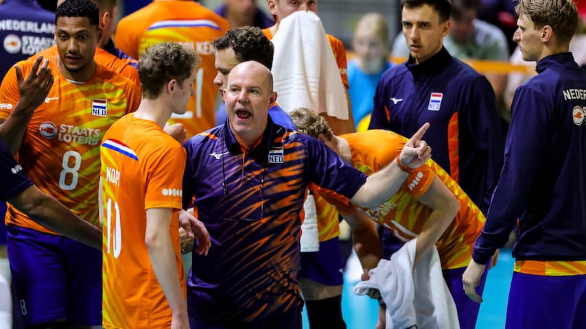 Volleyballers verliezen op EK na opmerkelijke challenge en gemiste matchpoints