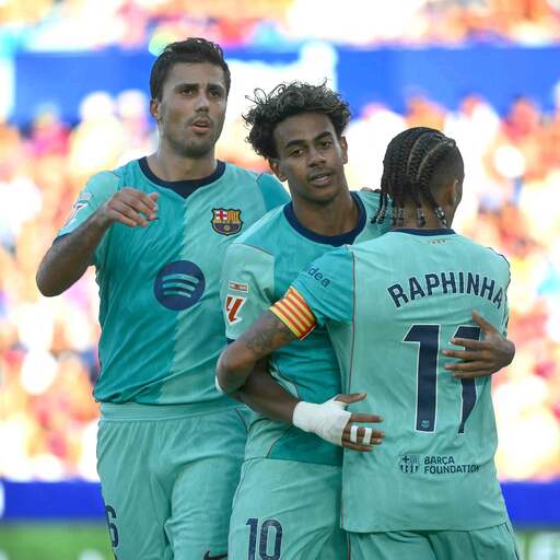 Illustratie bij: FC Barcelona behoudt voorsprong op Real door vijfde zege en twee goals Yamal