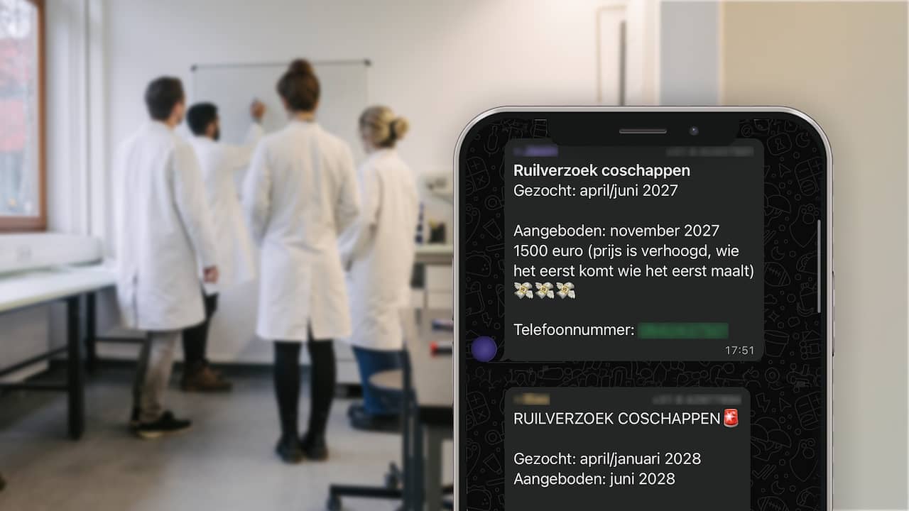 Studenten hoeven na lotingsdrama coschappen 'maar' vijftig weken te wachten