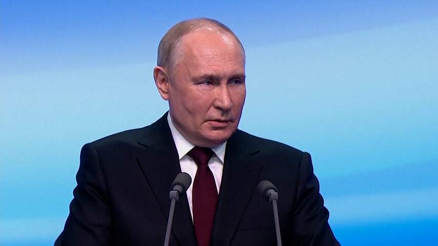 Poetin over dood Navalny in overwinningsspeech: 'Trieste gebeurtenis'