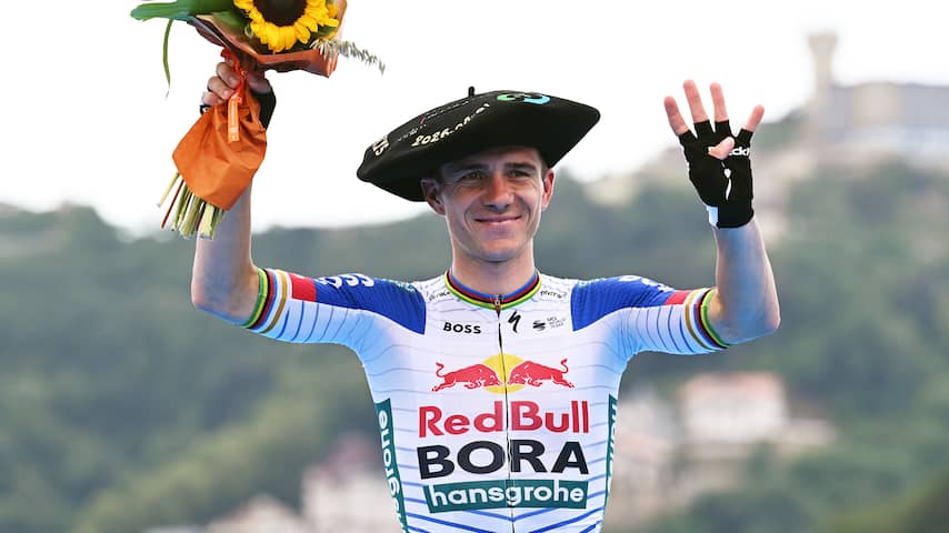 Evenepoel kritisch op jury na zege in San Sebastián: 'Waren niet echt vriendelijk'