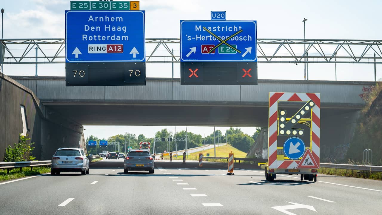 Extra maatregelen rond Nieuwegein na chaotische files op A2 bij Utrecht ...