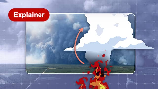 Zo ontstaat de zeldzame 'vuurwolk' die in Frankrijk is gespot