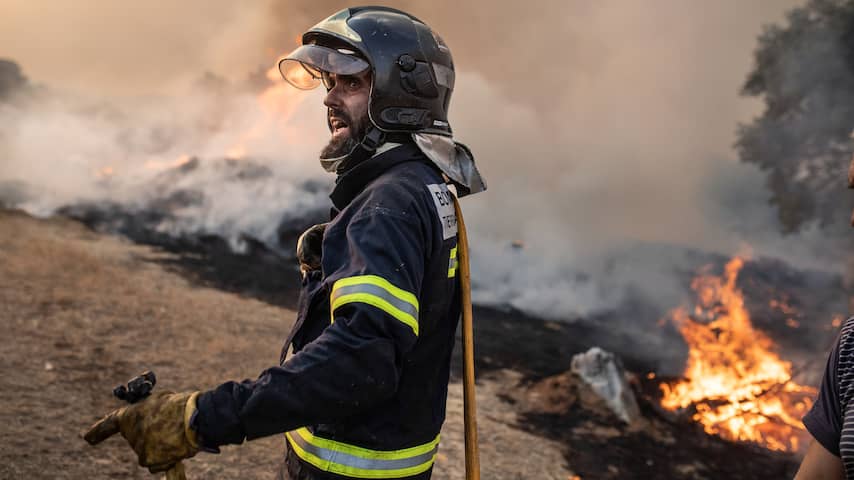 Geel reisadvies voor Spanje vanwege bosbranden, meer evacuaties in Frankrijk