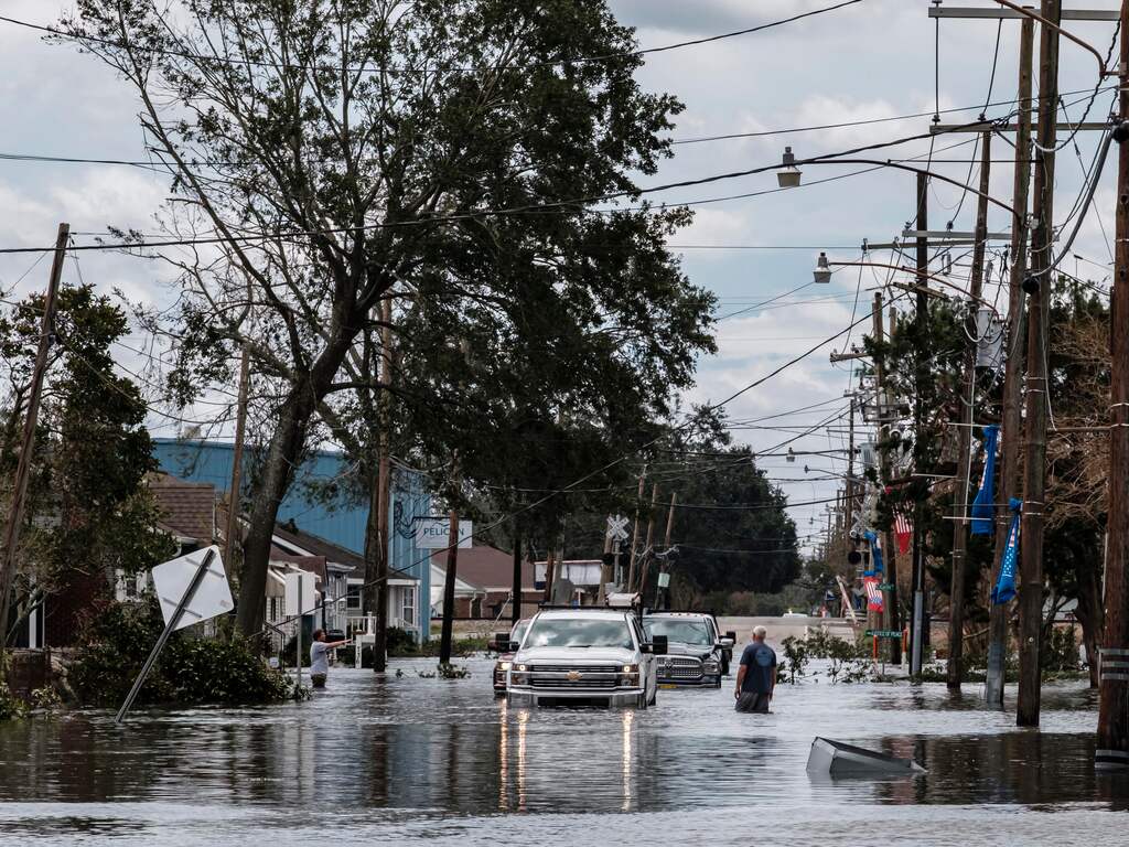 Herstellen stroomnet Louisiana na orkaan Ida gaat mogelijk weken duren