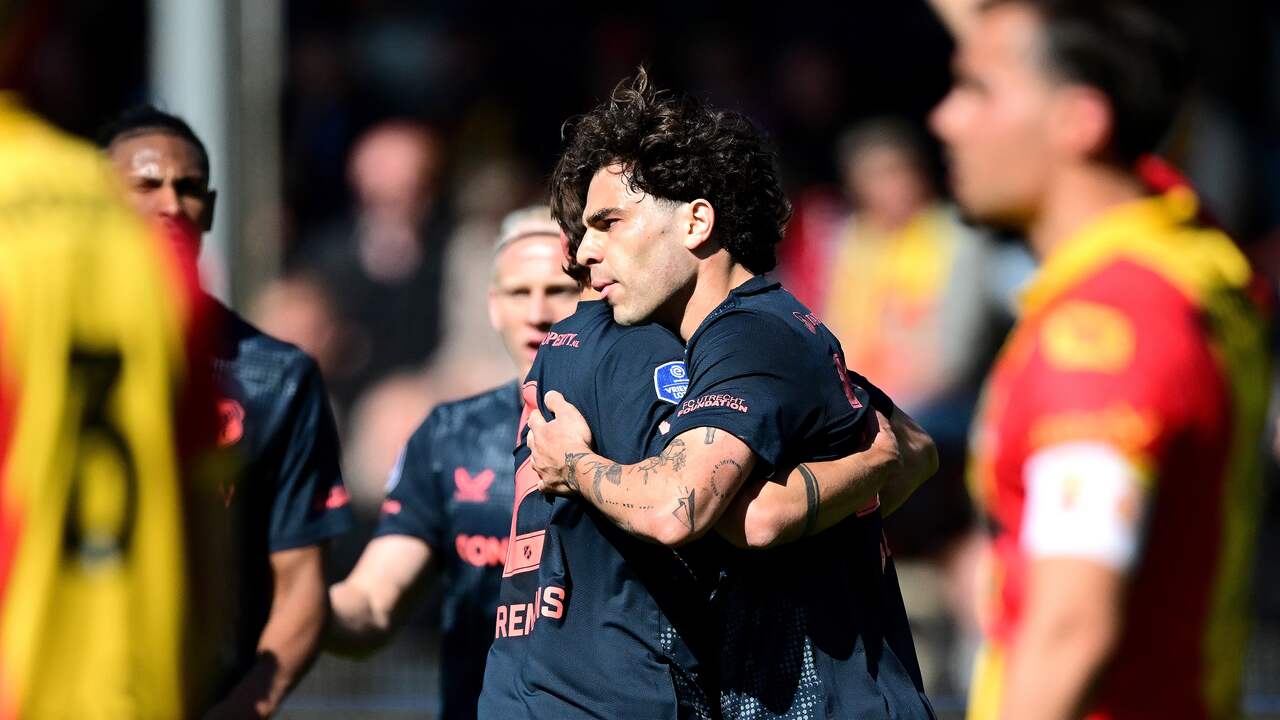 FC Utrecht pakt na achterstand punt bij Go Ahead, maar ziet Feyenoord ...