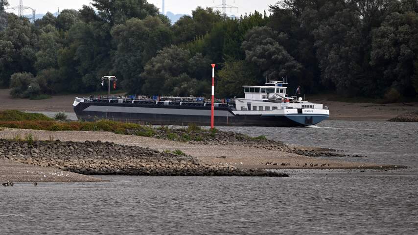 Lage waterstand Rijn drijft brandstofprijzen in Duitsland op