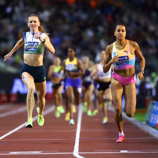Illustratie bij: Broeders-Bol tweede bij Diamond League in Brussel na spannend duel met Werro