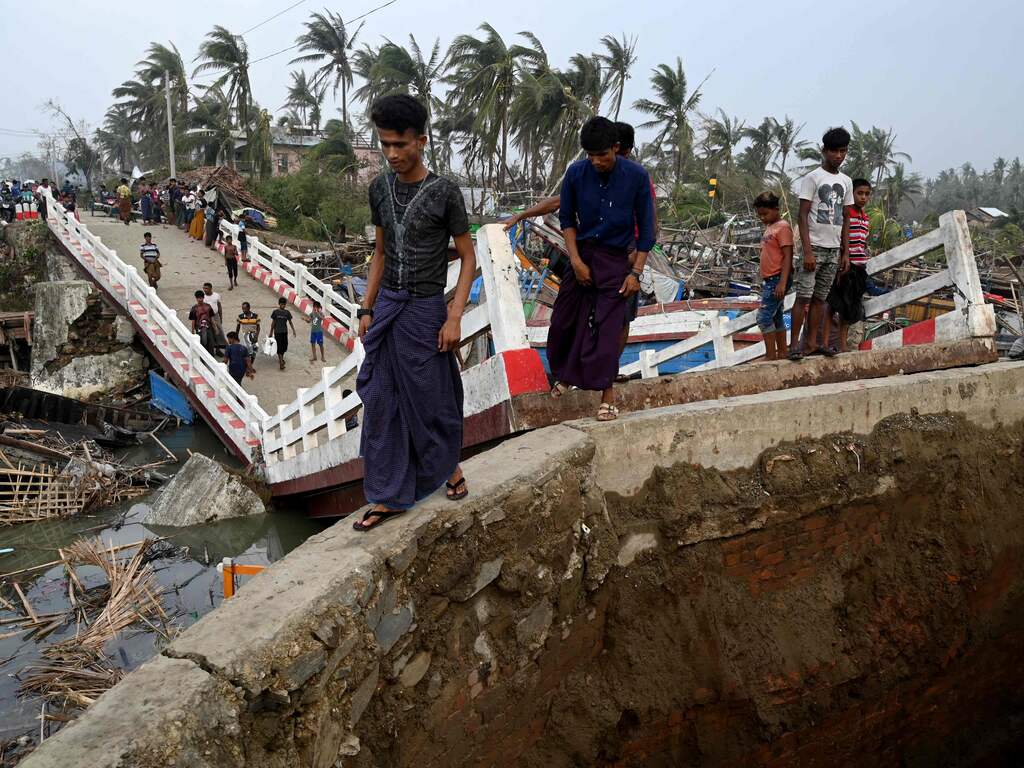 Regime Myanmar verzwijgt mogelijk honderden doden door orkaan Mocha