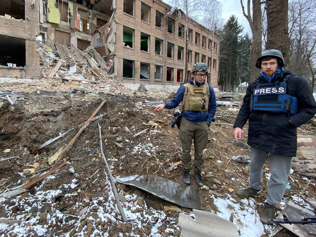 Twaalf journalisten omgekomen in Oekraïne sinds Russische inval