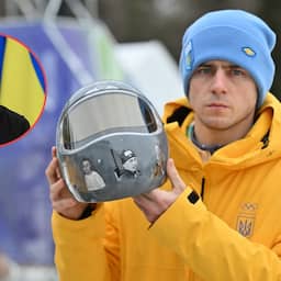 Zelensky boos na diskwalificatie skeletonner: 'Speelt agressors in de kaart'